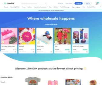 Tundra.com(Wholesale Marketplace) Screenshot