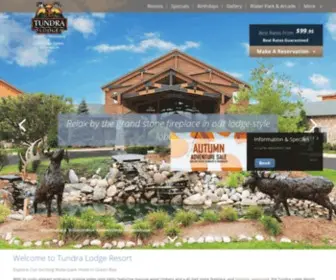 Tundralodge.com(Tundra Lodge Resort) Screenshot