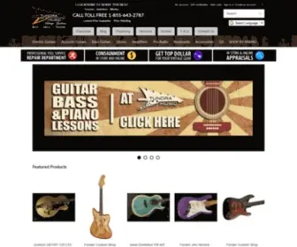 Tundramusic.com(Online Guitar Store) Screenshot