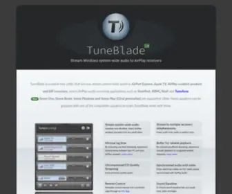 Tuneblade.com(Tuneblade) Screenshot