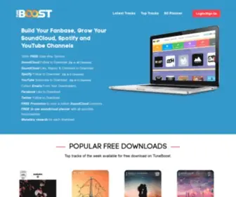 Tuneboost.net(Follow to download) Screenshot