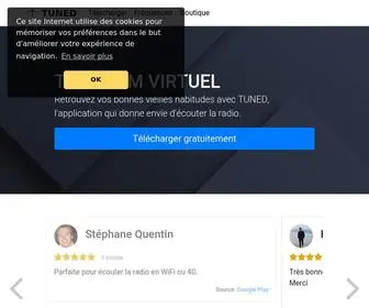 Tuned.fr(Application Radio) Screenshot