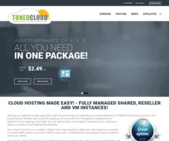 Tunedcloud.com(World&#039;s Fastest Cloud Hosting) Screenshot