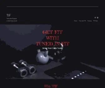 Tunedinfit.com(Mobile or online fitness training) Screenshot