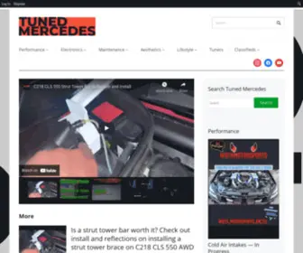 Tunedmercedes.com(Tuned Mercedes) Screenshot