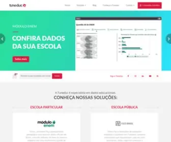 Tuneduc.com.br(Por A Mais B • dados para novos sentidos na educação) Screenshot