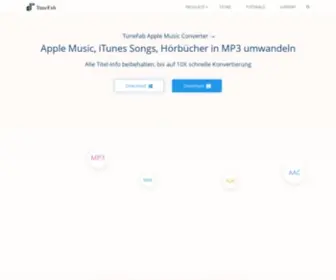 Tunefab.de(TuneFab®) Screenshot