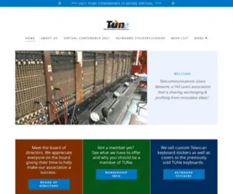 Tunegroup.org(TUNe Telecommunications Users Network) Screenshot