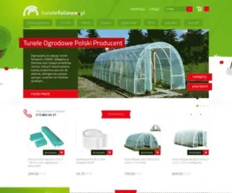 Tunelefoliowe.pl(Tunele Ogrodnicze) Screenshot
