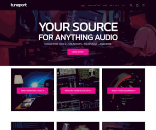 Tuneport.net(Sell Music Online) Screenshot
