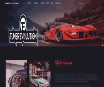 Tuner-Evolution.com(Automotive lifestyle events) Screenshot