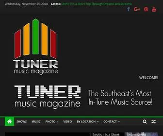 Tunermusicmagazine.com(The Southeast's Most In) Screenshot