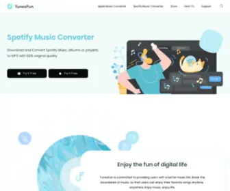 Tunesfun.com(TunesFun Spotify Music Converter) Screenshot
