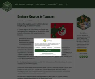 Tunesien-Auf-Einen-Blick.de(Drohnen-Gesetze in Tunesien) Screenshot