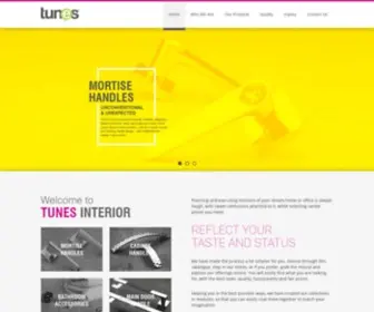 Tunesinterior.com(Tunes Interior India) Screenshot