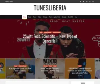 Tunesliberia.com(Home) Screenshot