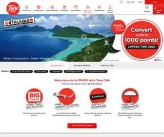 Tunetalk.com(Tune Talk) Screenshot