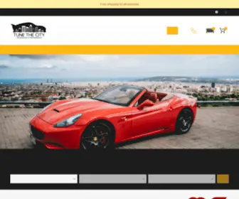 Tunethecity.com(Performance Auto Parts Store) Screenshot