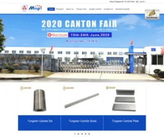 Tungstencarbide-Tools.com(Quality Tungsten Carbide Die & Tungsten Carbide Strips factory from China) Screenshot