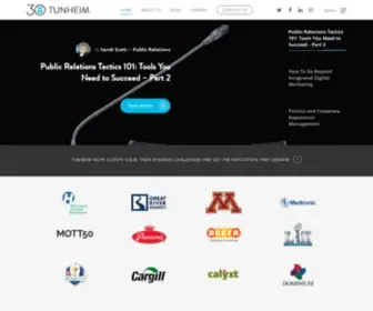 Tunheim.com(Tunheim) Screenshot