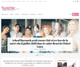 Tunichic.net(Beauté) Screenshot