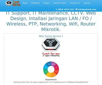 Tunickservice.com(Tunick Service IT Support) Screenshot