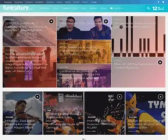 Tuniculture.net(Home) Screenshot