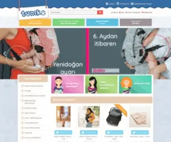 Tuniko.com(Tuniko Ergonomik Kanguru) Screenshot