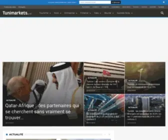 Tunimarkets.net(Le magazine business des Tunisiens) Screenshot