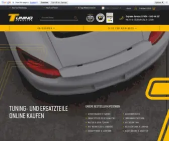 Tuning-Fanatics.de(Auto Tuning Teile Shop) Screenshot