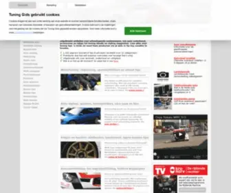 Tuning-Gids.nl(Grootste autotuning & styling site van Nederland. 1.500 pagina's over tuning) Screenshot