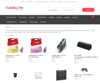 Tuning-PC.com(Nouveaux produits) Screenshot