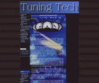 Tuning-Tech.de(Chiptuning, Auto Tuning und Motor-Tuning) Screenshot