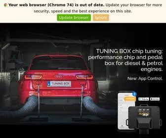 Tuningbox.com(Tuning Box) Screenshot