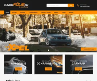 Tuningfolie.sk(Tuningfólie // Autofólie) Screenshot
