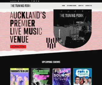 Tuningfork.co.nz(The Tuning Fork) Screenshot