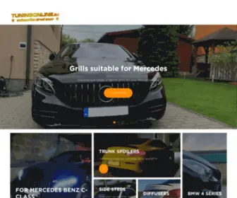 Tuningonline.eu(Exclusive car parts supplier) Screenshot