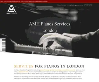 Tuningpianos.co.uk(AMH Pianos Services London) Screenshot