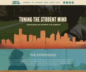 Tuningthestudentmind.com(Consciousness and Creativity in the Classroom) Screenshot