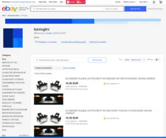 Tuningtrc.com(Boutiques eBay) Screenshot