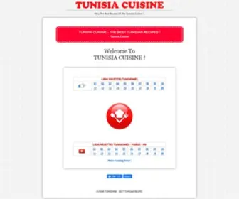 Tunisiacuisine.com(TUNISIA CUISINE) Screenshot