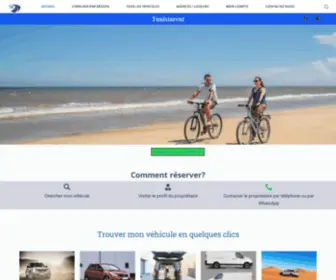 Tunisiarent.com(Location) Screenshot