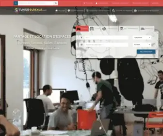 Tunisie-Bureaux.com(Vos besoins en mati) Screenshot