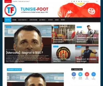 Tunisie-Foot.com(La r) Screenshot