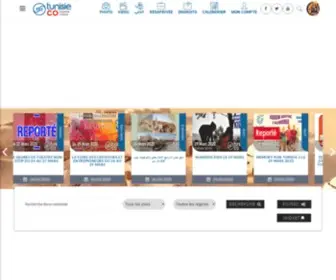 Tunisie.co(Le portail Tourisme) Screenshot
