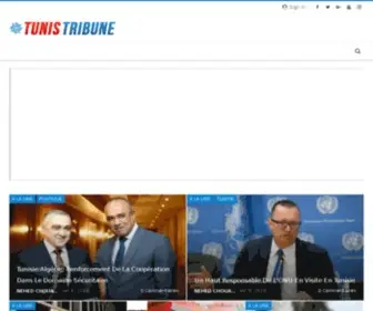 Tunistribune.com(Tunis Tribune) Screenshot