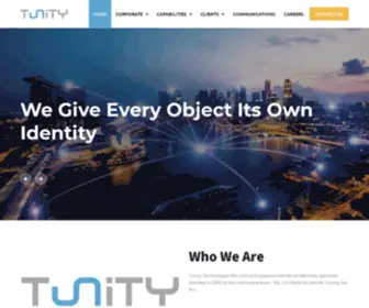 Tunitytech.com(Tunity Technologies) Screenshot