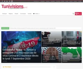 Tunivisions.net(Le magazine people des Tunisiens) Screenshot