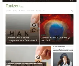 Tunizen.net(Le magazine bien) Screenshot