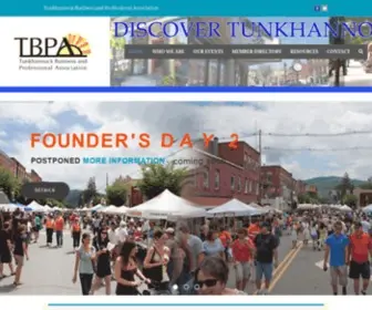 Tunkhannockbusiness.com(Tunkhannock business and professional association) Screenshot